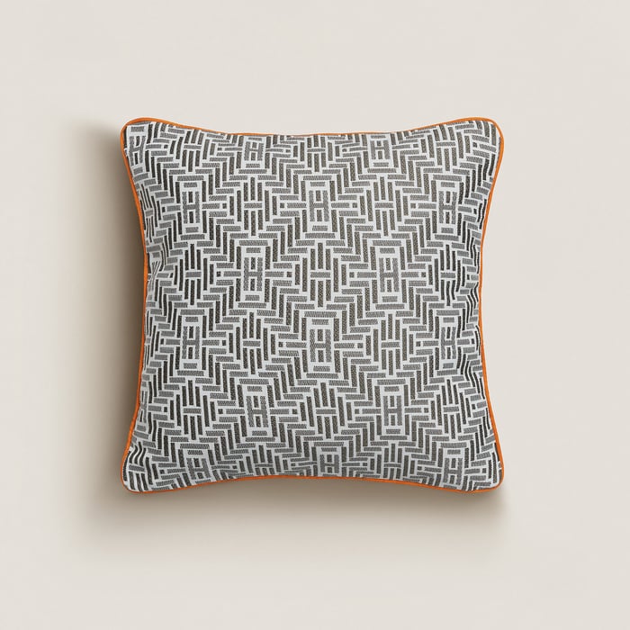 Galet H Losange Outdoor Pillow