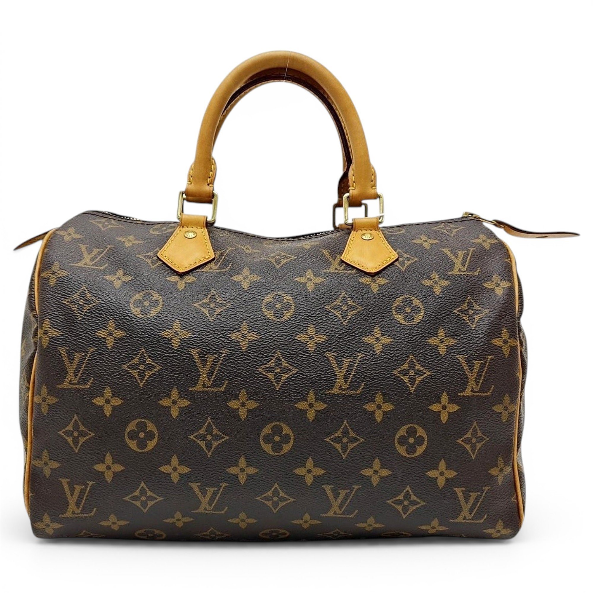 Nano Speedy / Mini HL leather handbag