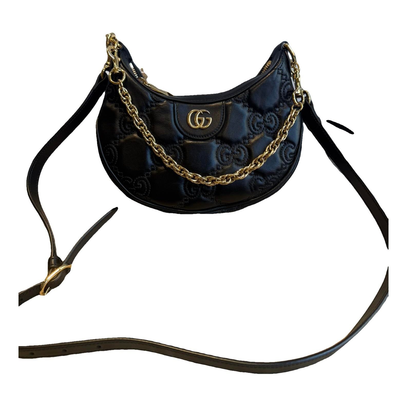 Leather crossbody bag