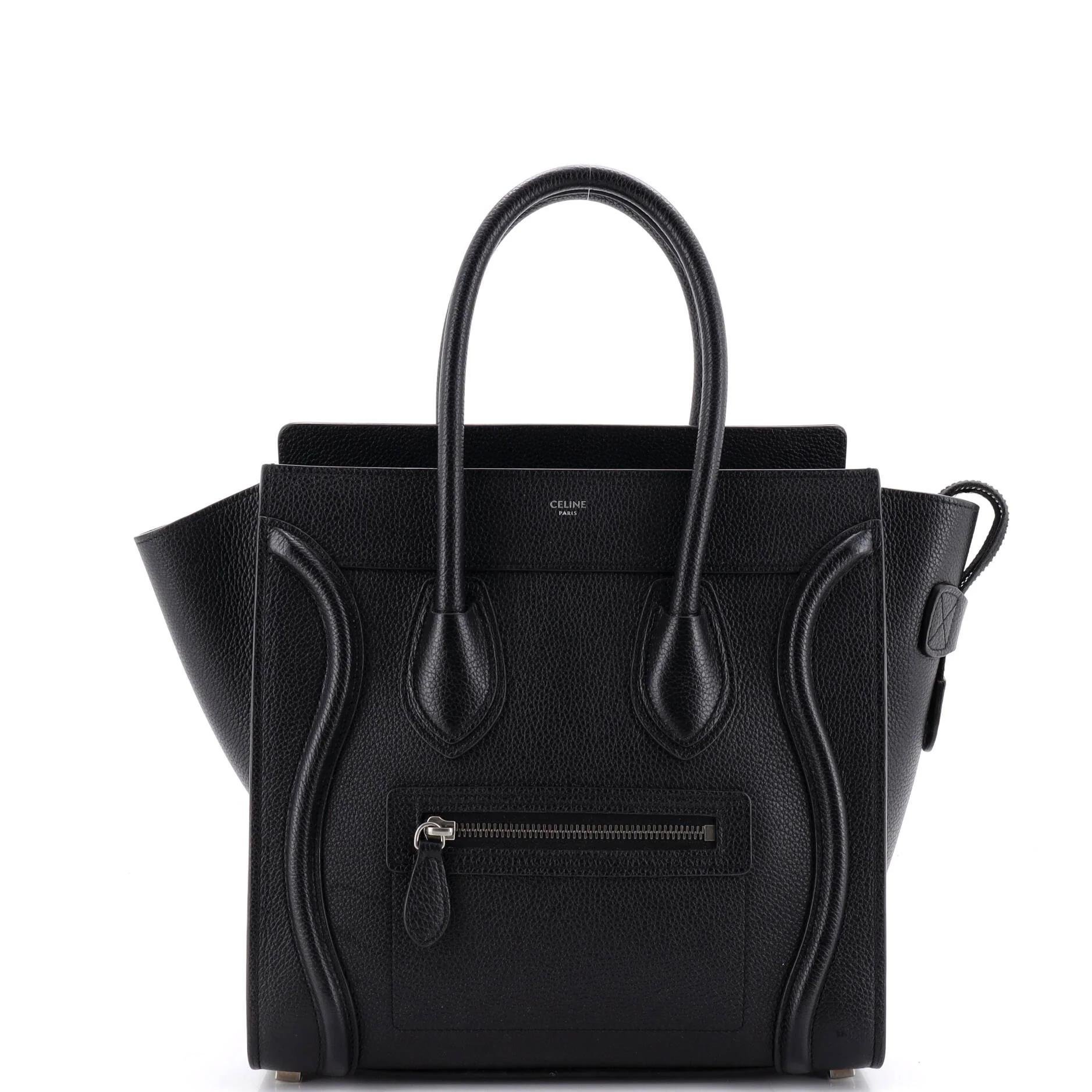 Leather tote