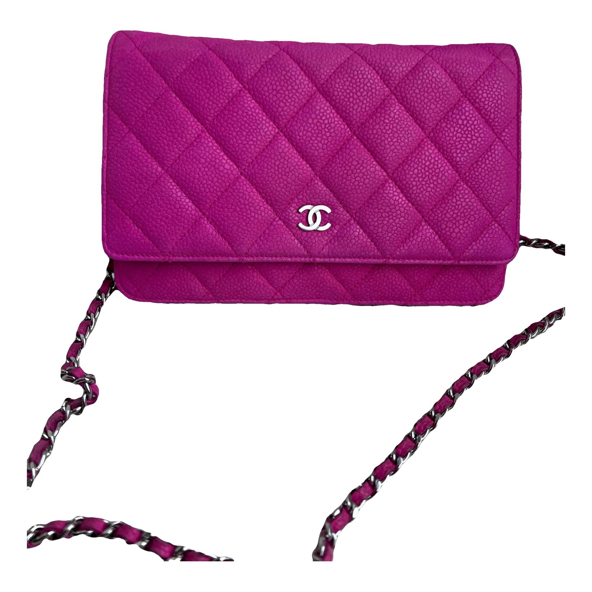 Wallet On Chain Timeless/Classique leather handbag