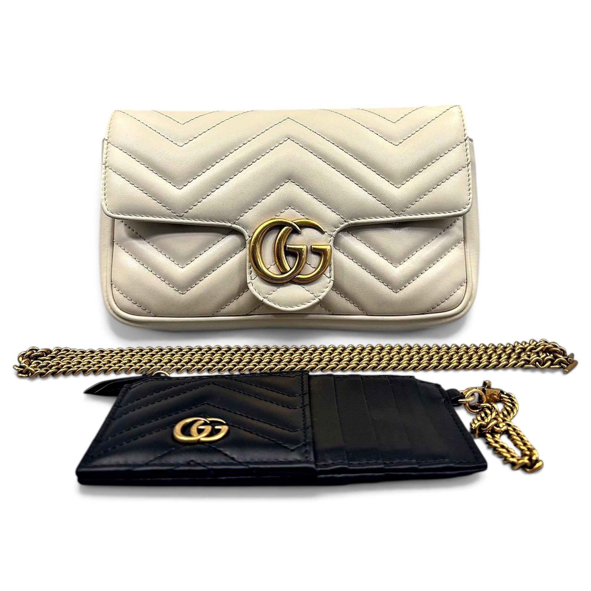 GG Marmont Flap leather handbag