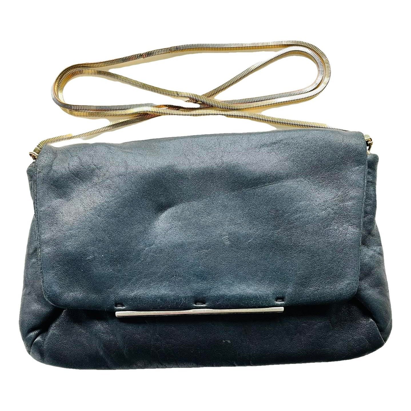 Leather crossbody bag