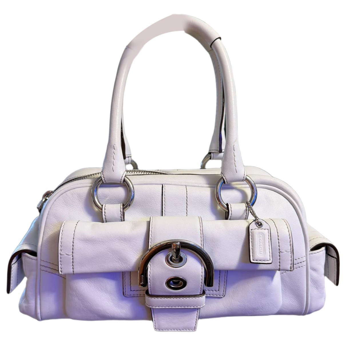 Leather satchel