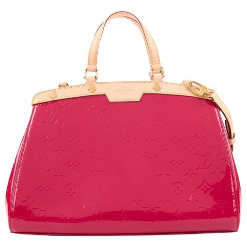Bréa patent leather handbag