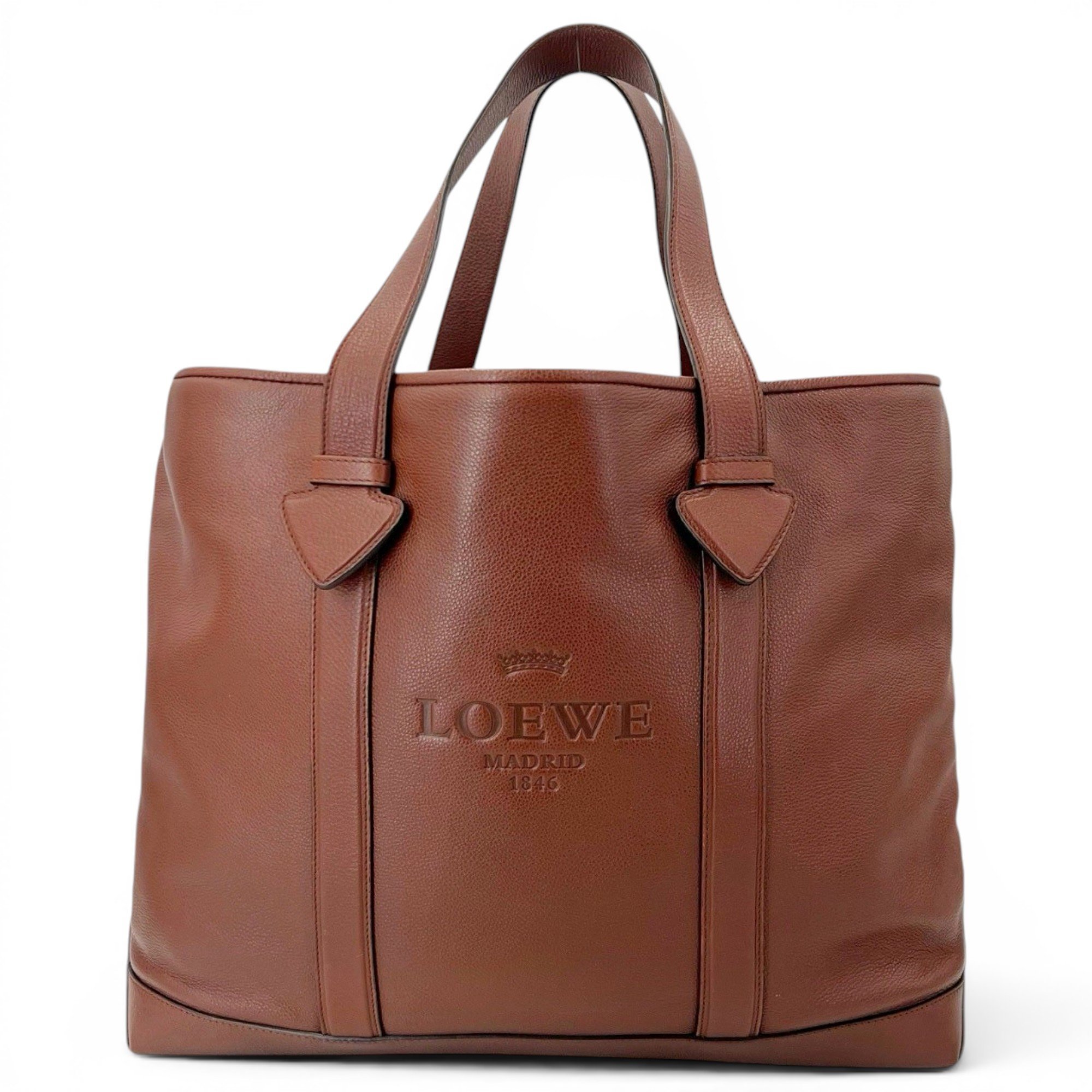 Leather handbag