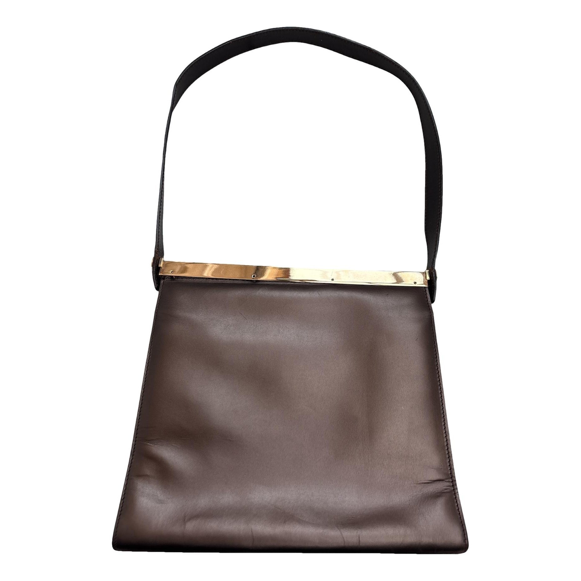 Leather handbag