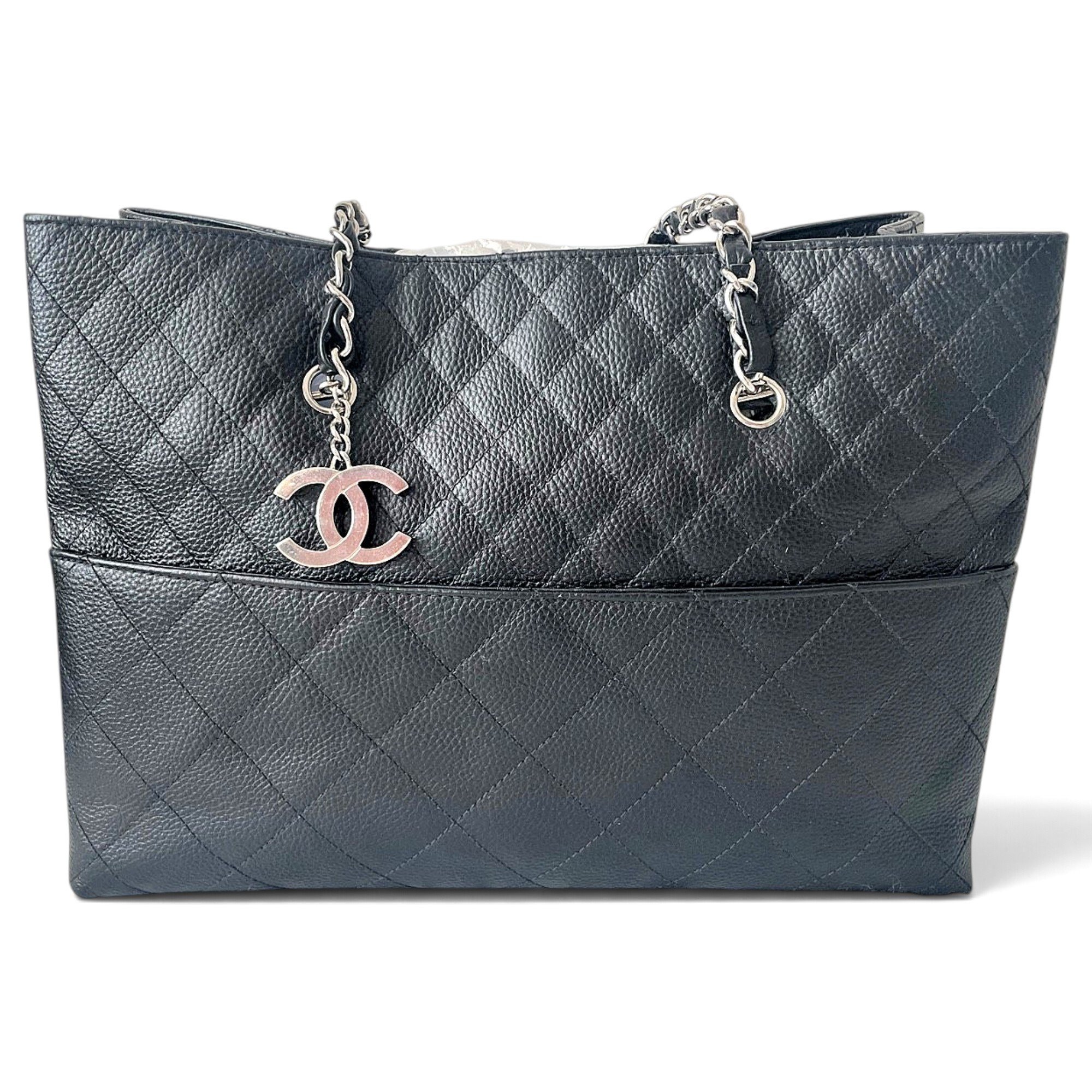 Grand shopping leather tote