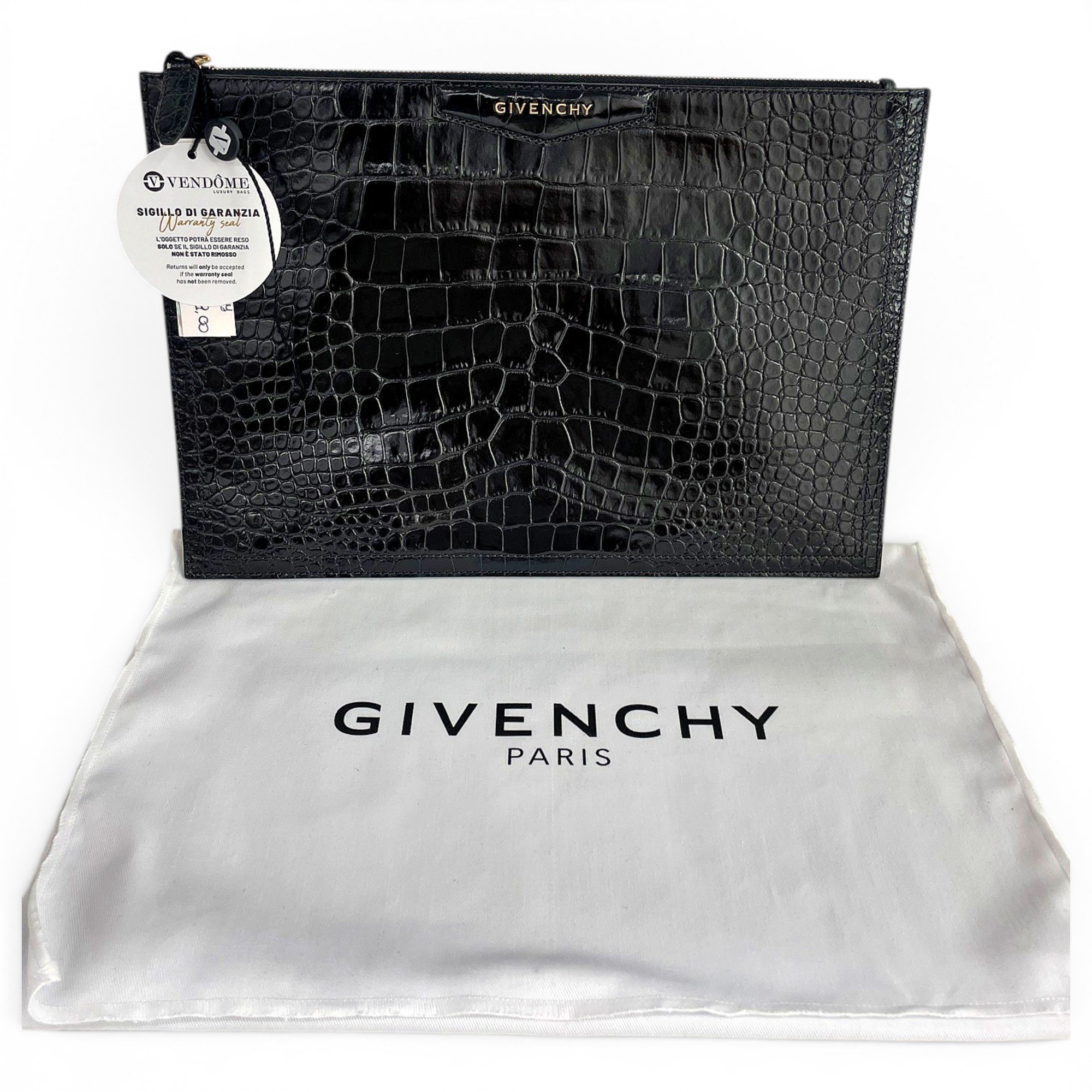 Givenchy Antigona leather clutch bag