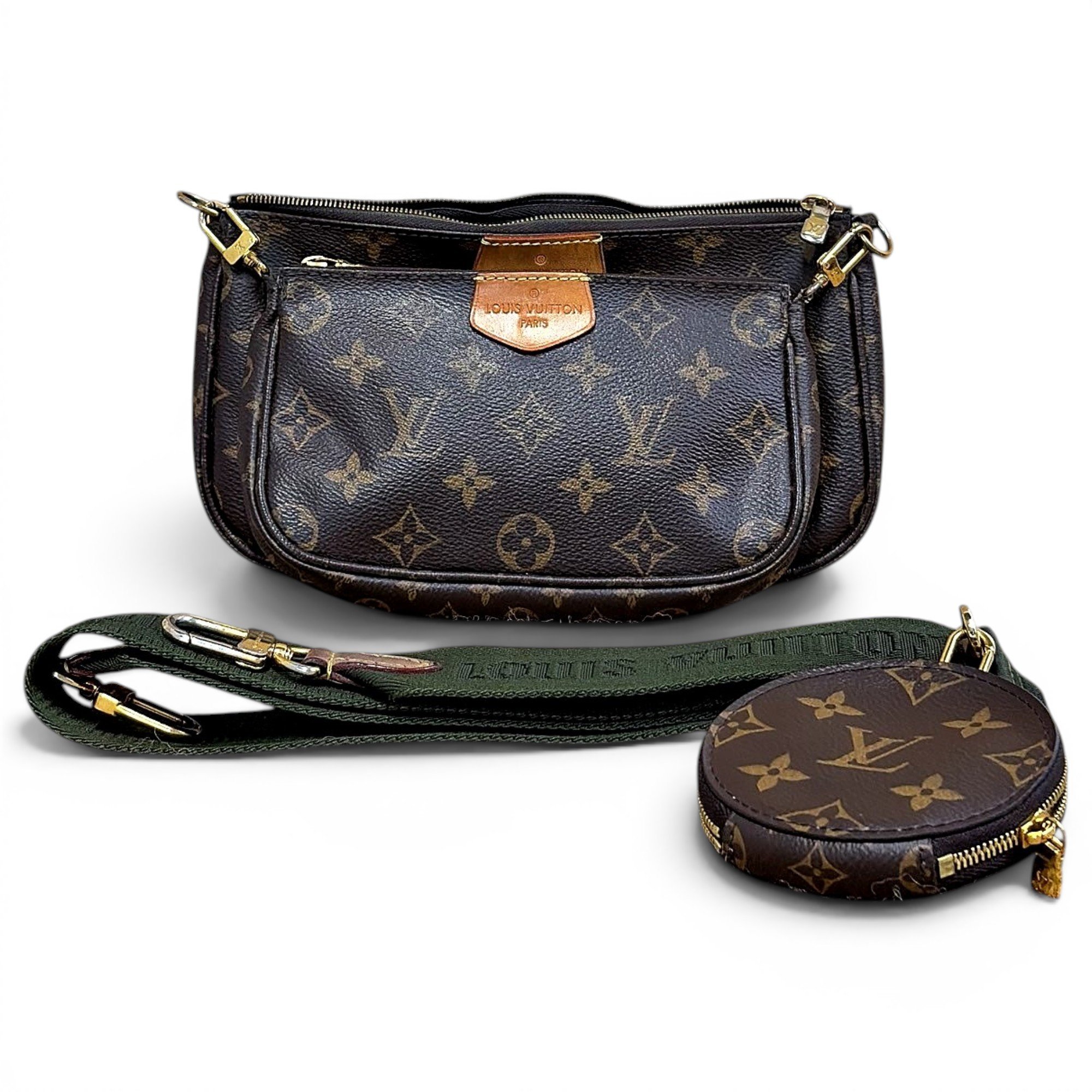 Multi Pochette Accessoires leather handbag