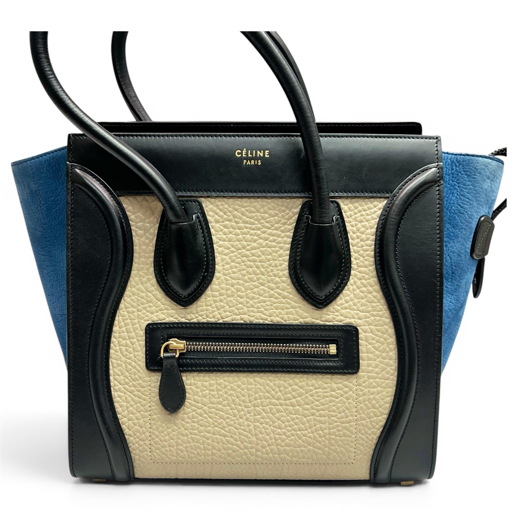 Luggage leather handbag