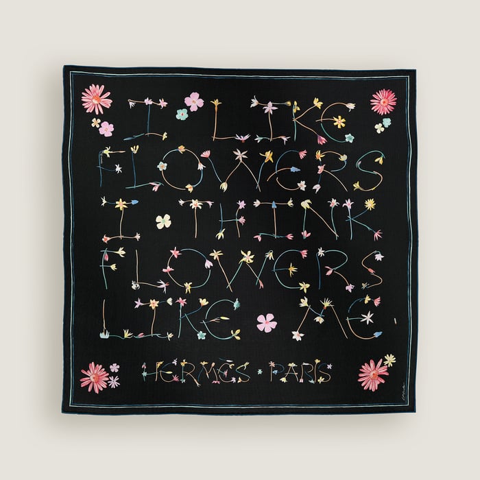 I Like Flowers Scarf 70