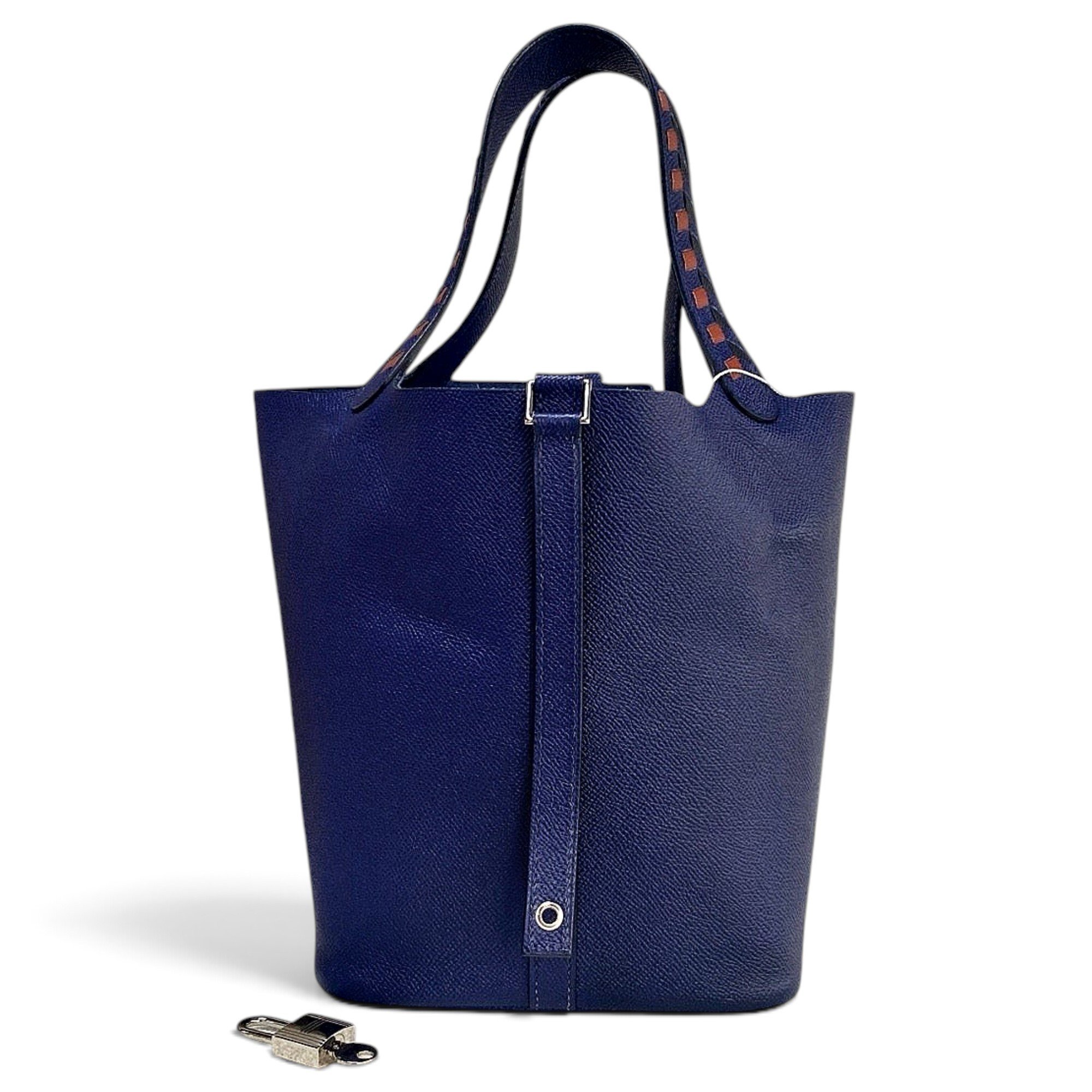 Leather tote