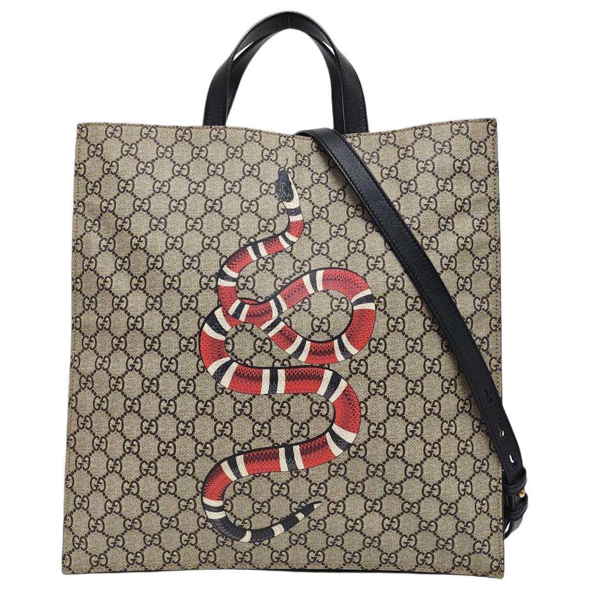 Ophidia GG Supreme leather handbag