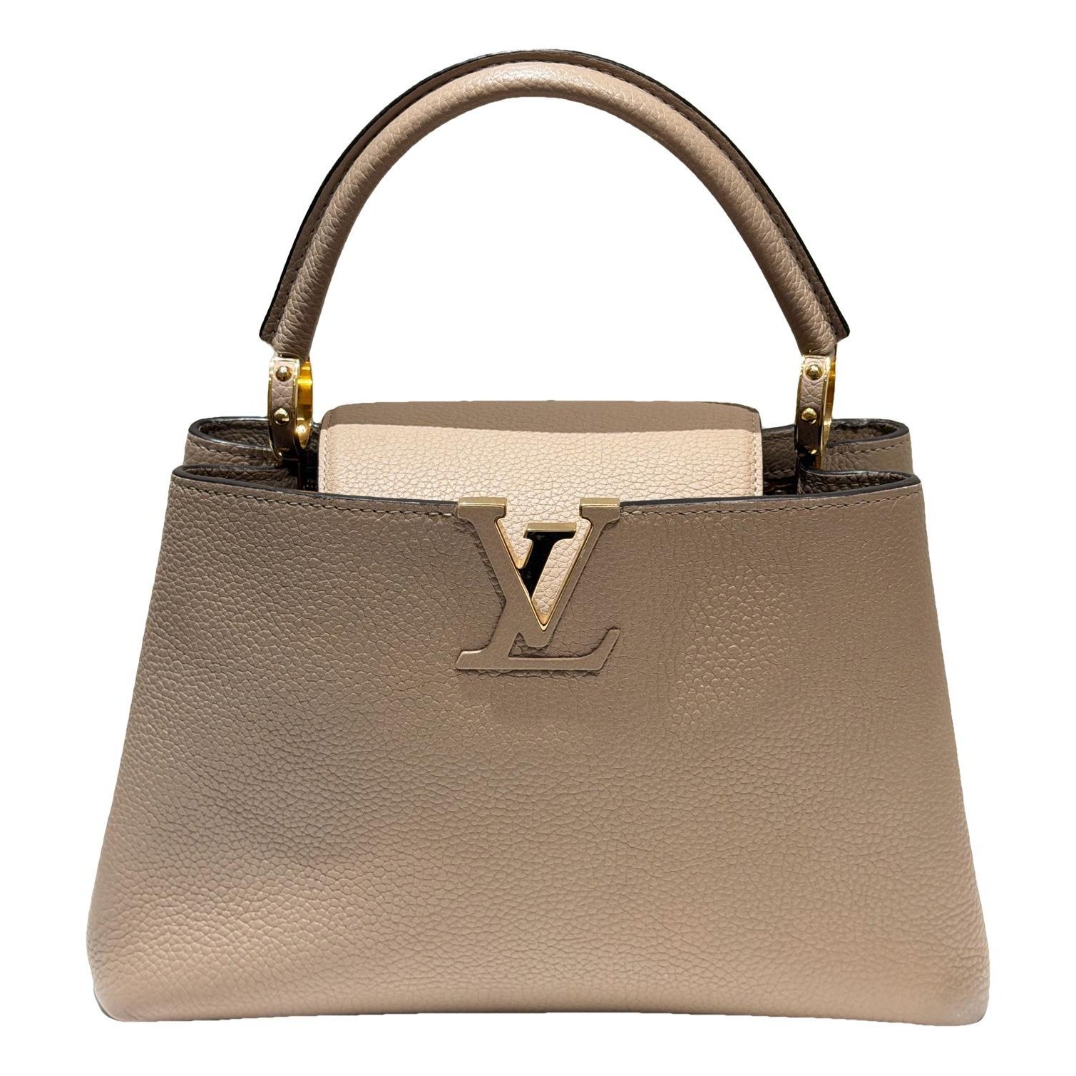 Capucines leather handbag