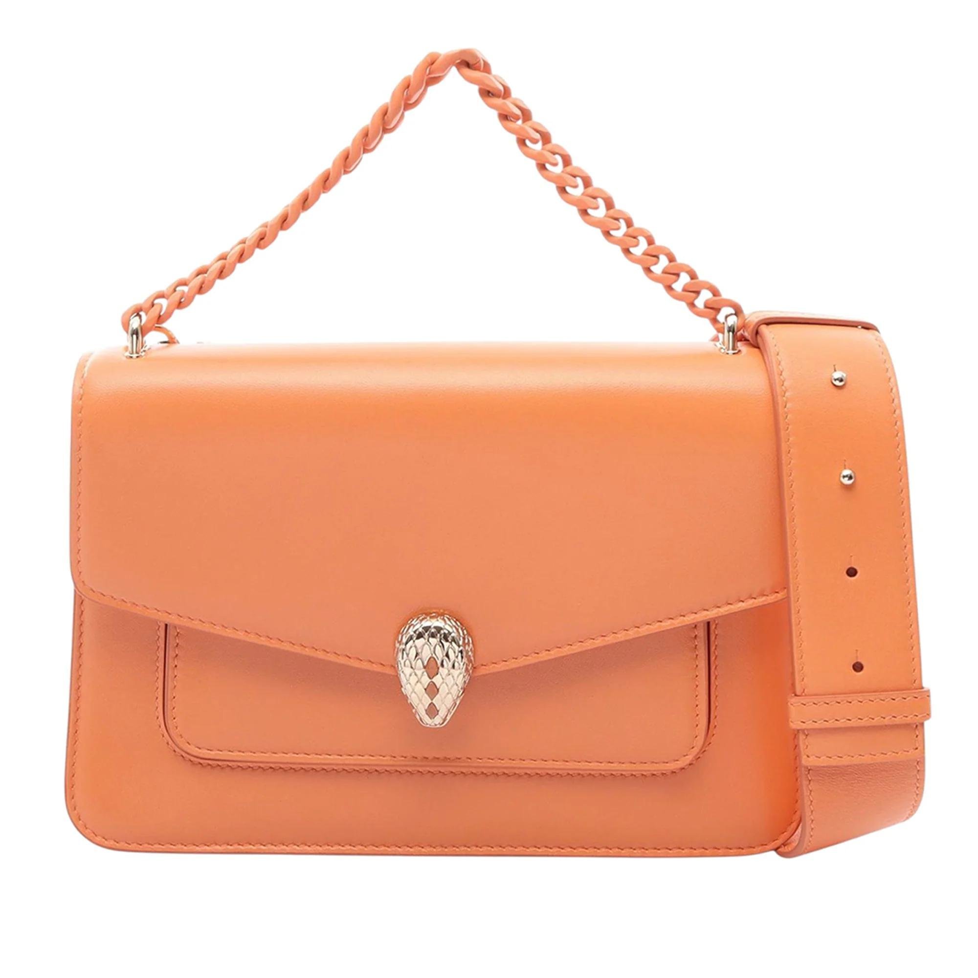 Serpenti pony-style calfskin handbag