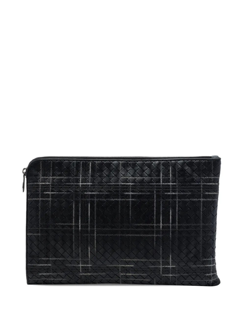 2012-2026 Nappa Intrecciato Metropolis Document Case clutch bag