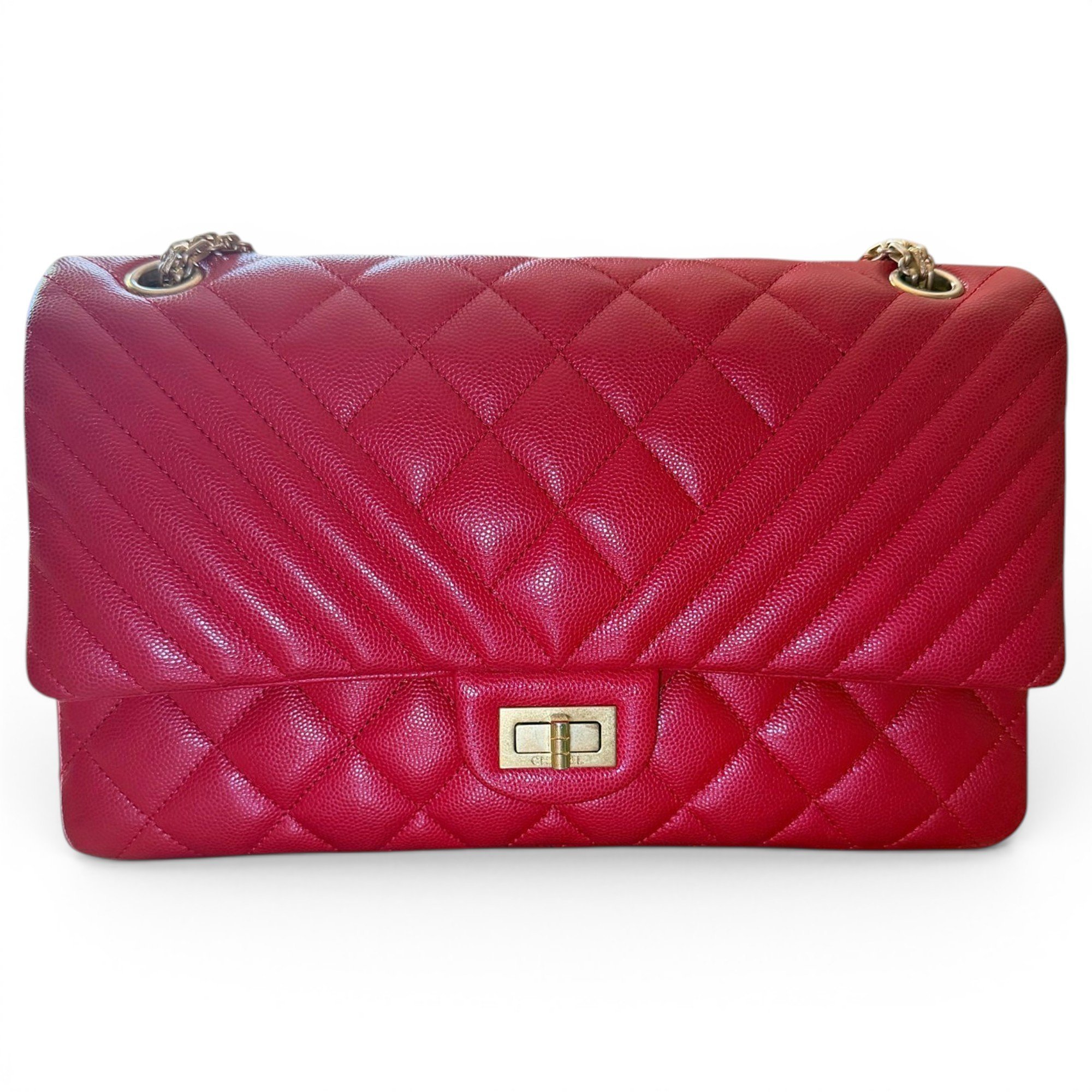 2.55 leather handbag