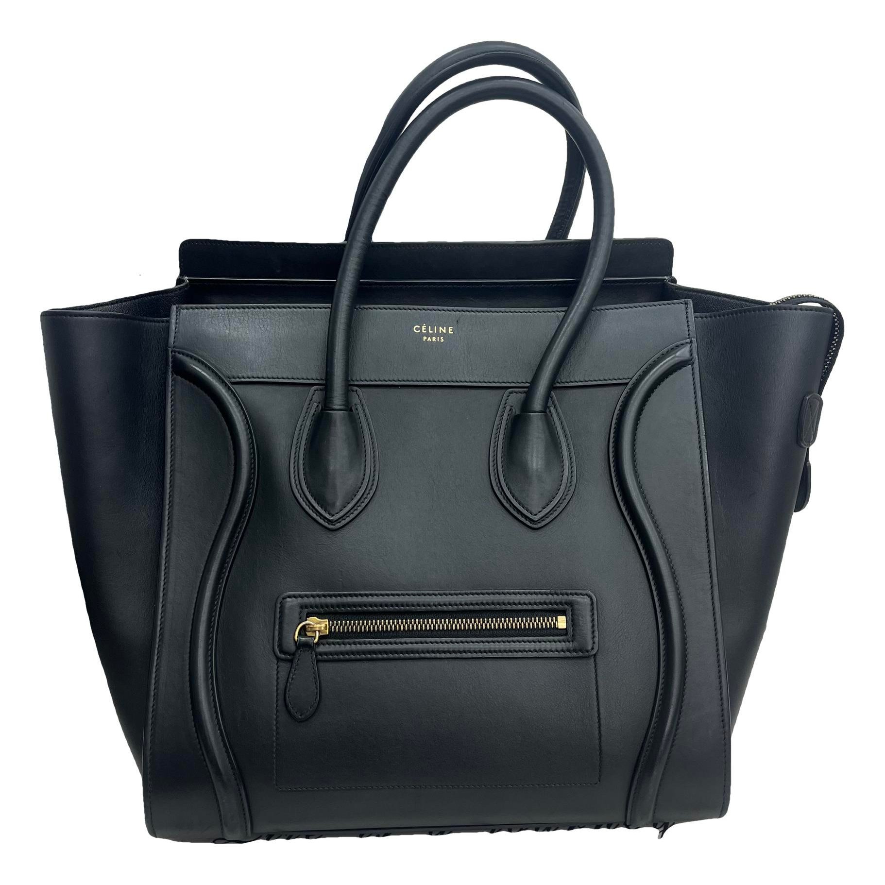 Luggage leather handbag