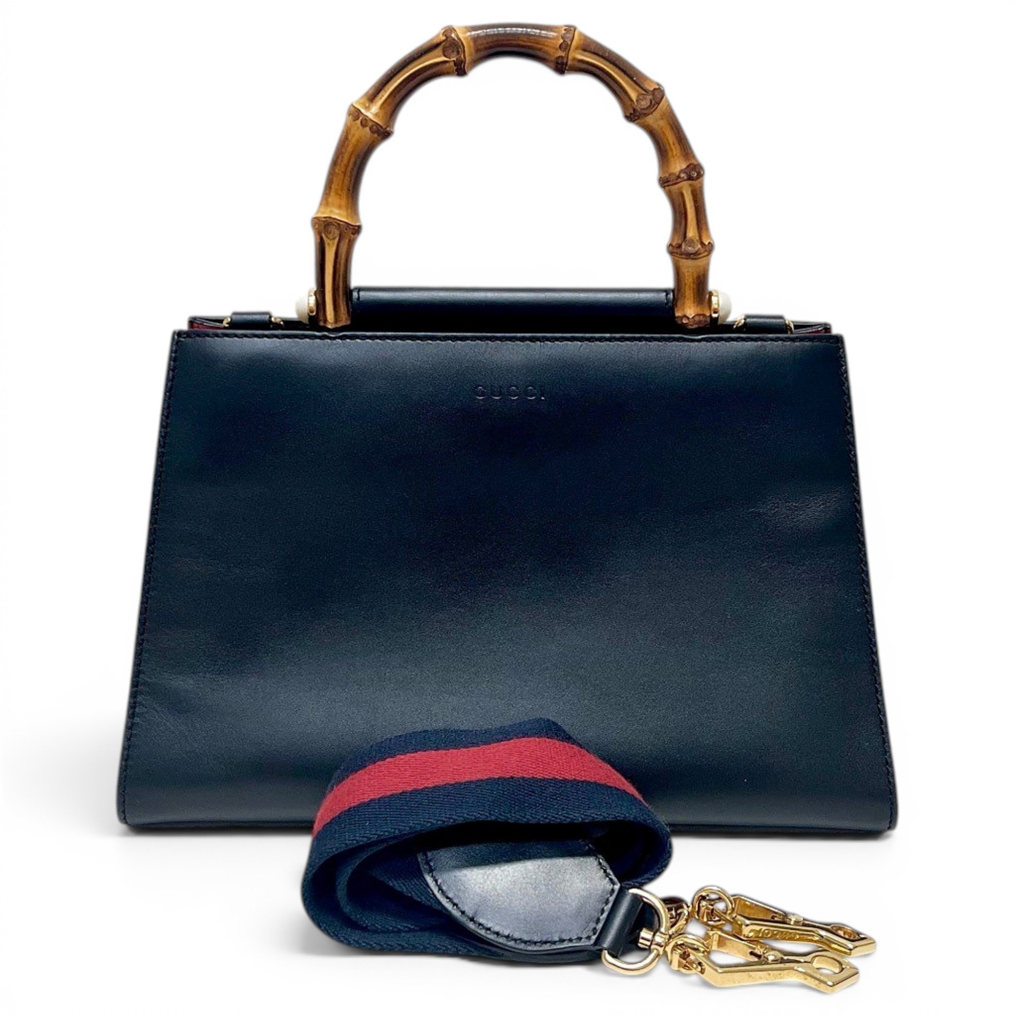 Nymphaea leather handbag