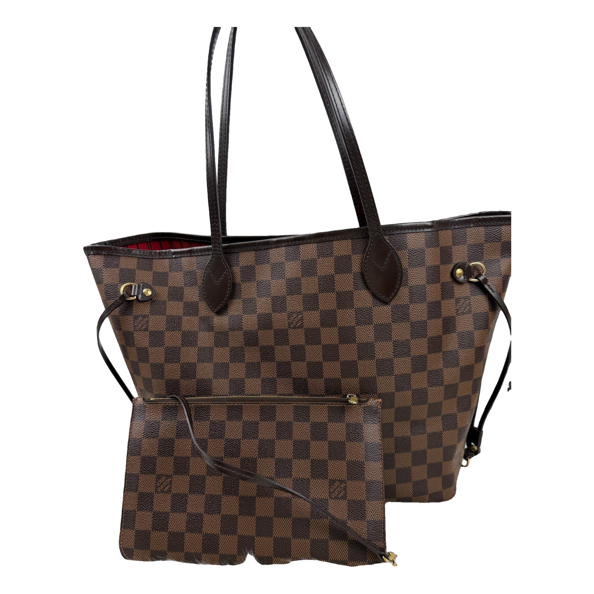 Neverfull leather handbag