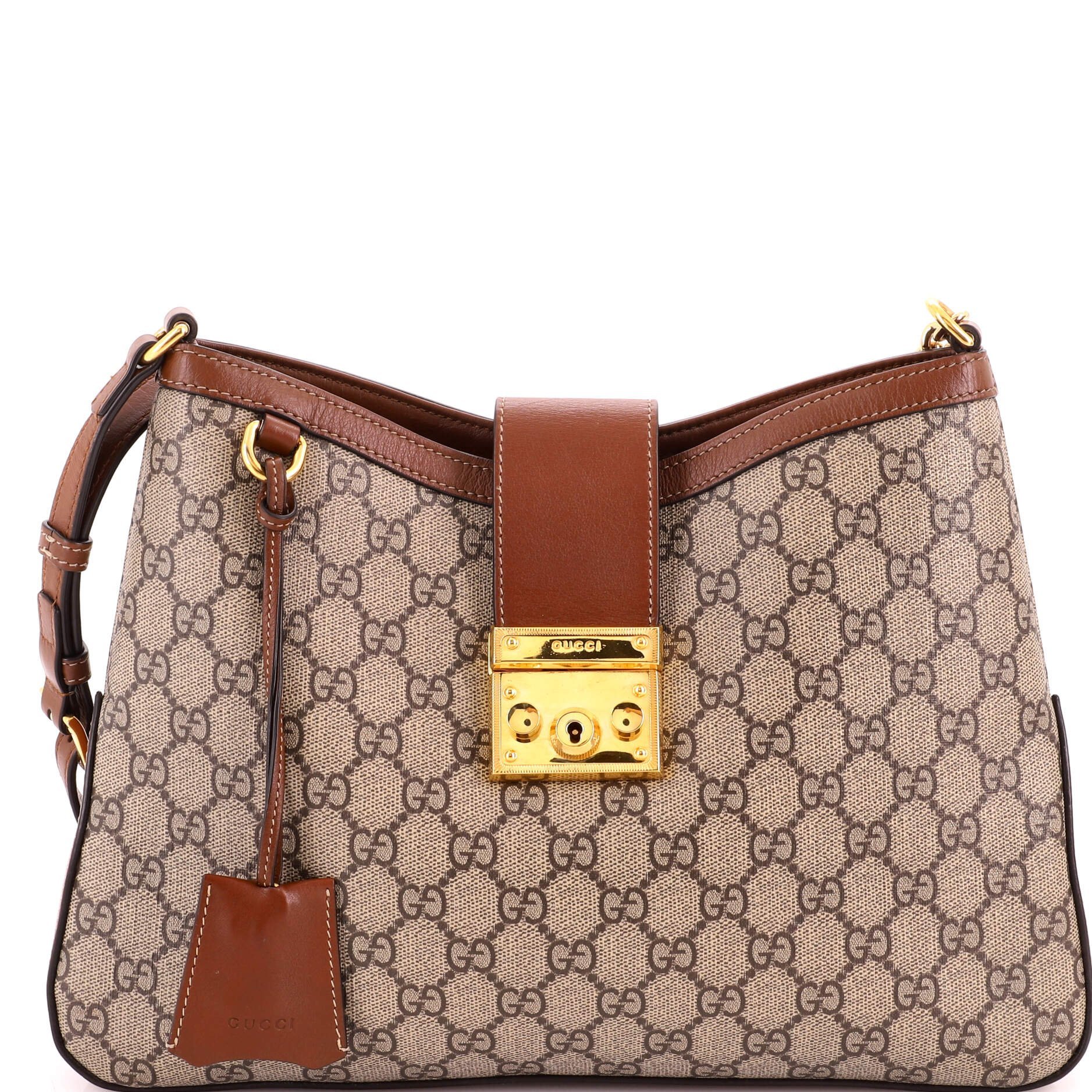 Padlock cloth handbag