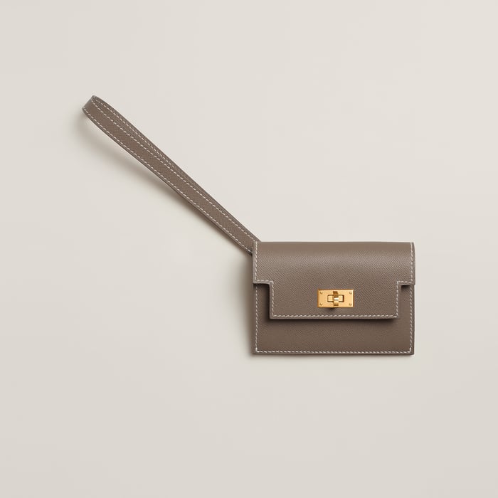 Étoupe Kelly Pocket Slim Wallet