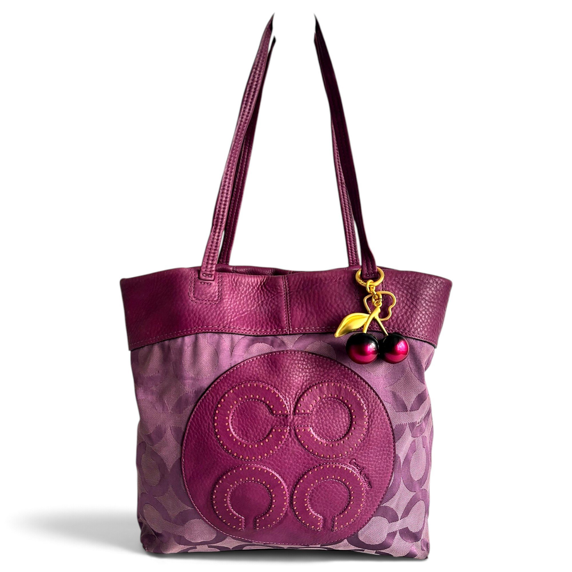 Leather tote