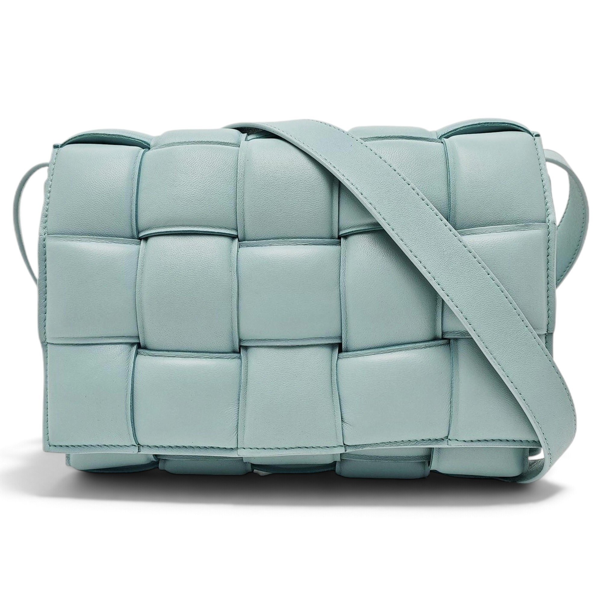 Brick Cassette leather handbag