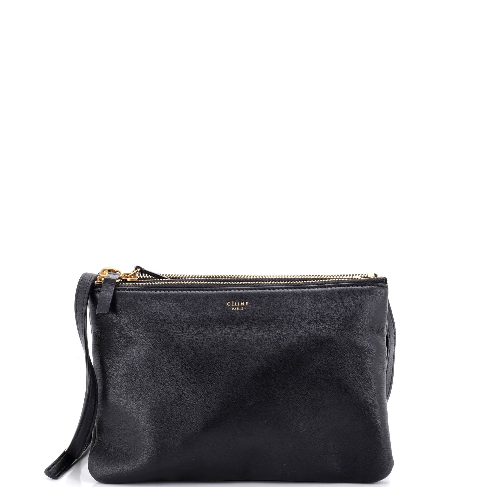 Trio Crossbody Bag Leather Small