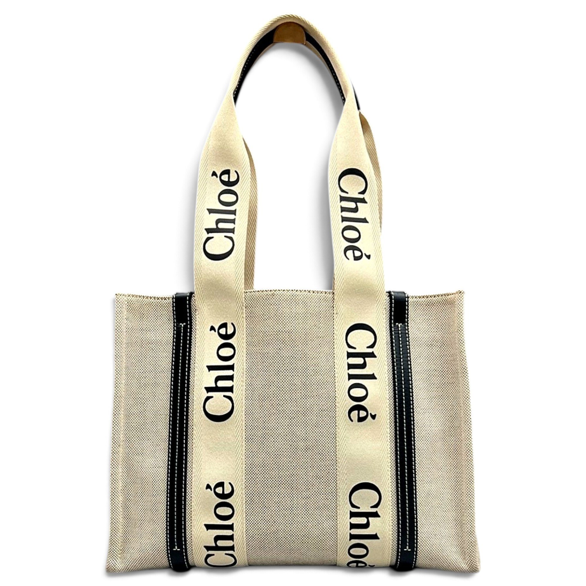Chloe Woody cloth handbag