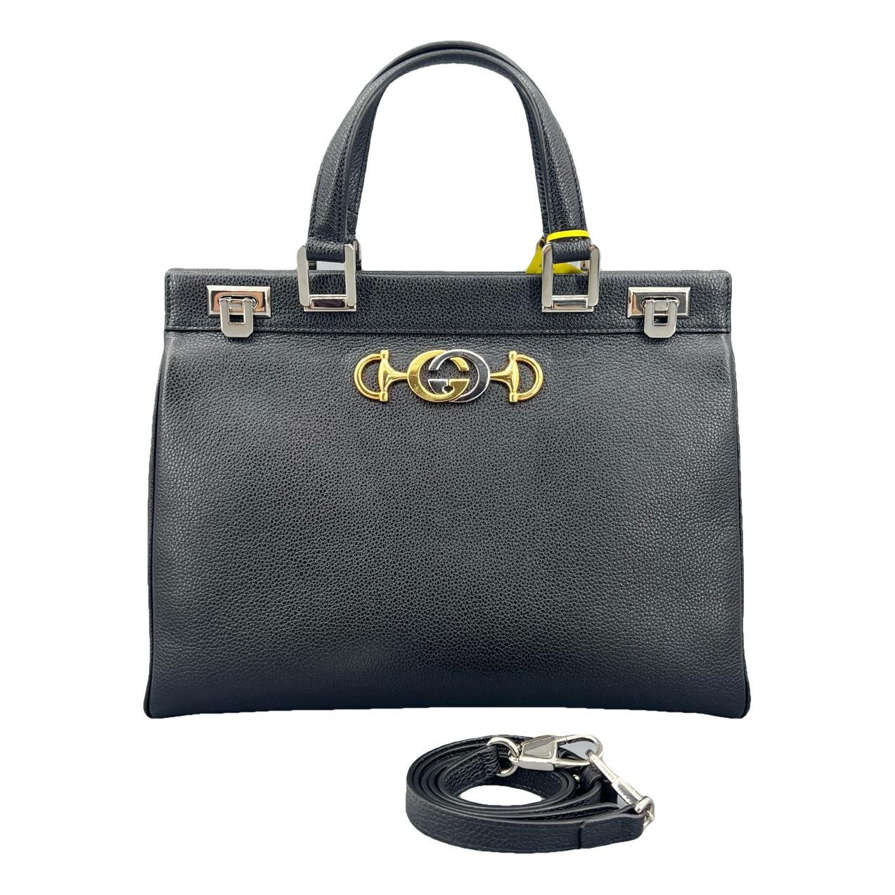 Zumi leather handbag