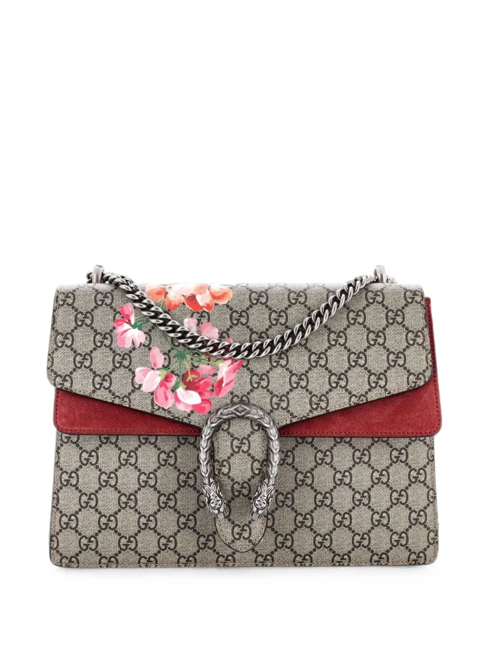 Dionysus Bag Blooms Print GG Coated Canvas Medium shoulder bag