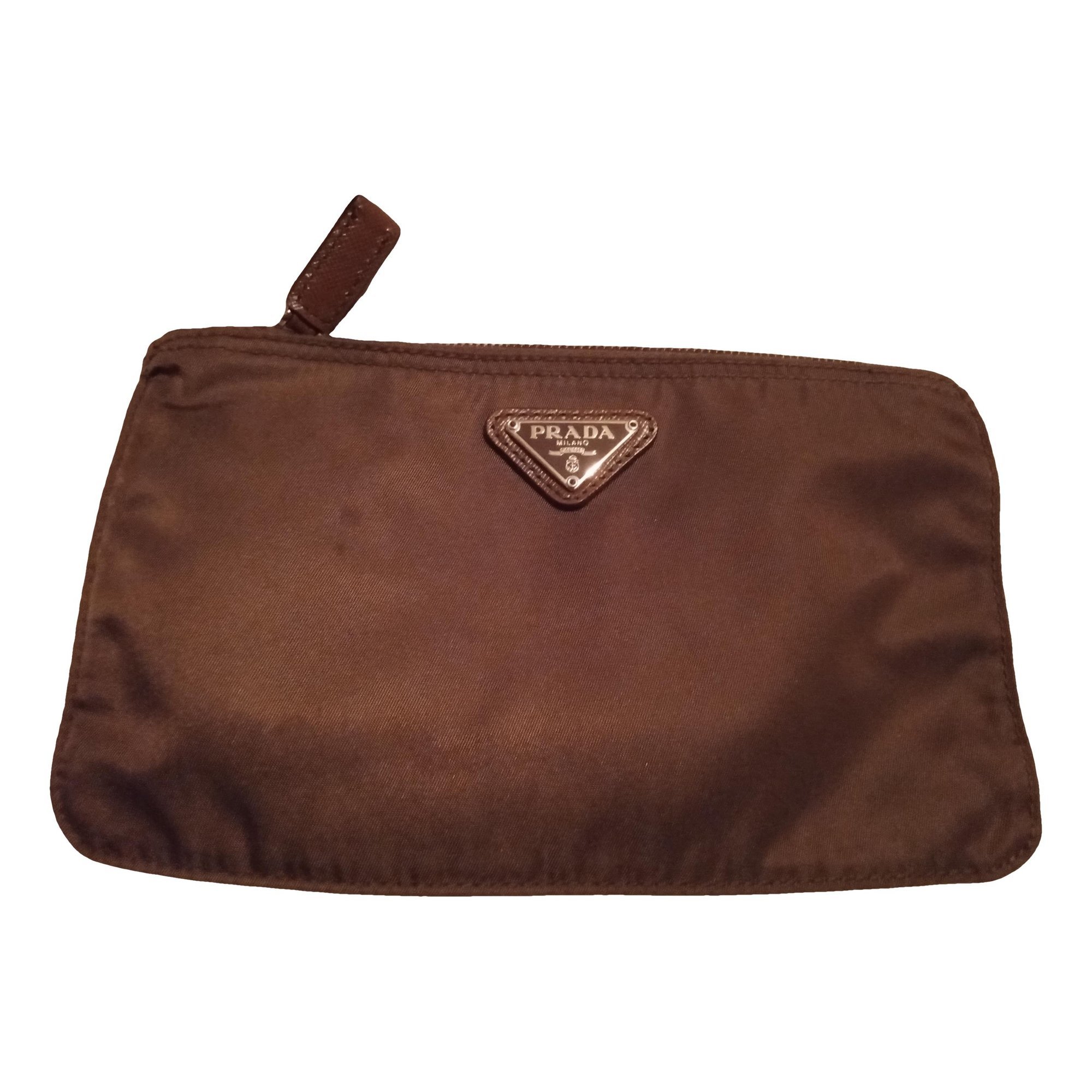 Diagramme linen clutch bag