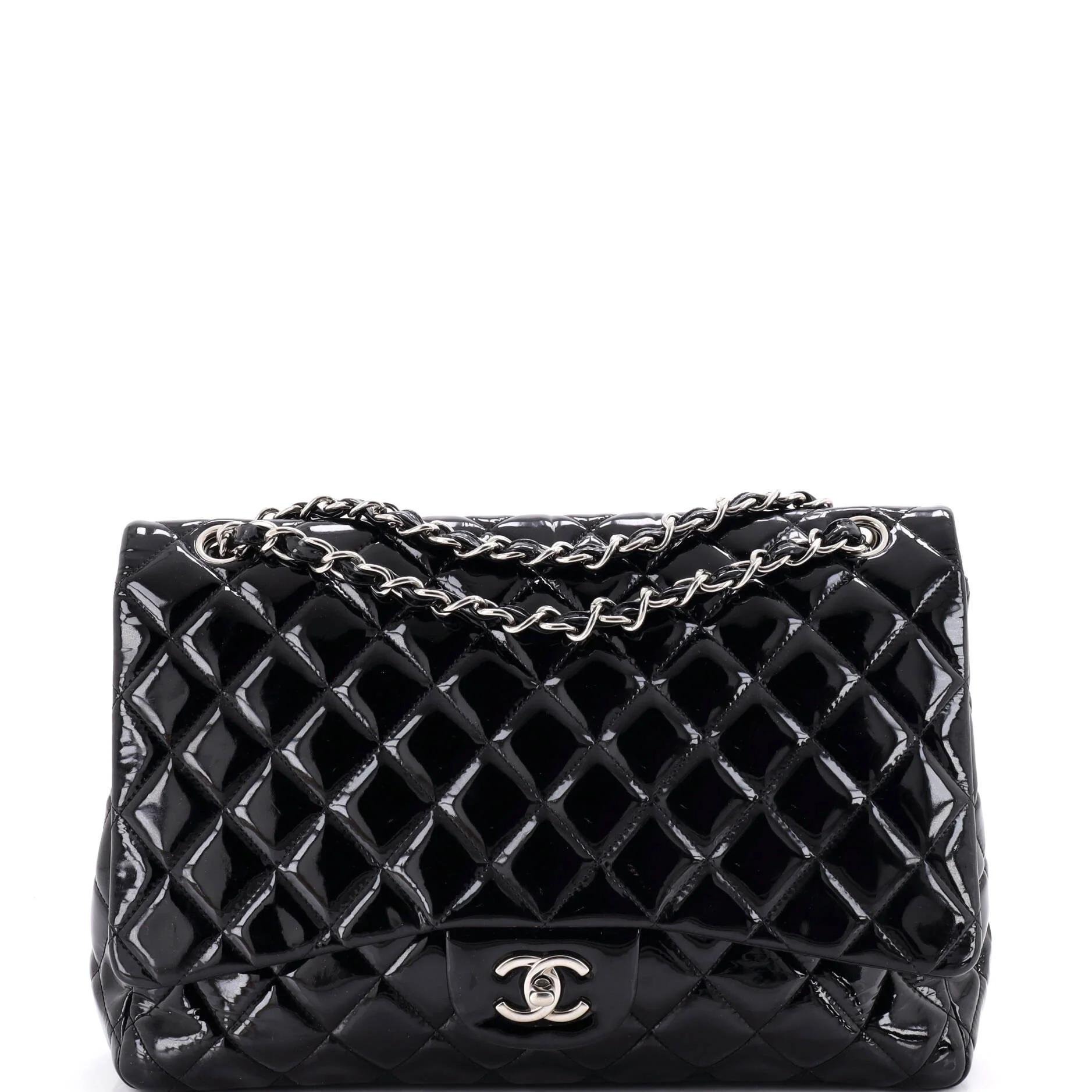 Timeless/Classique patent leather handbag