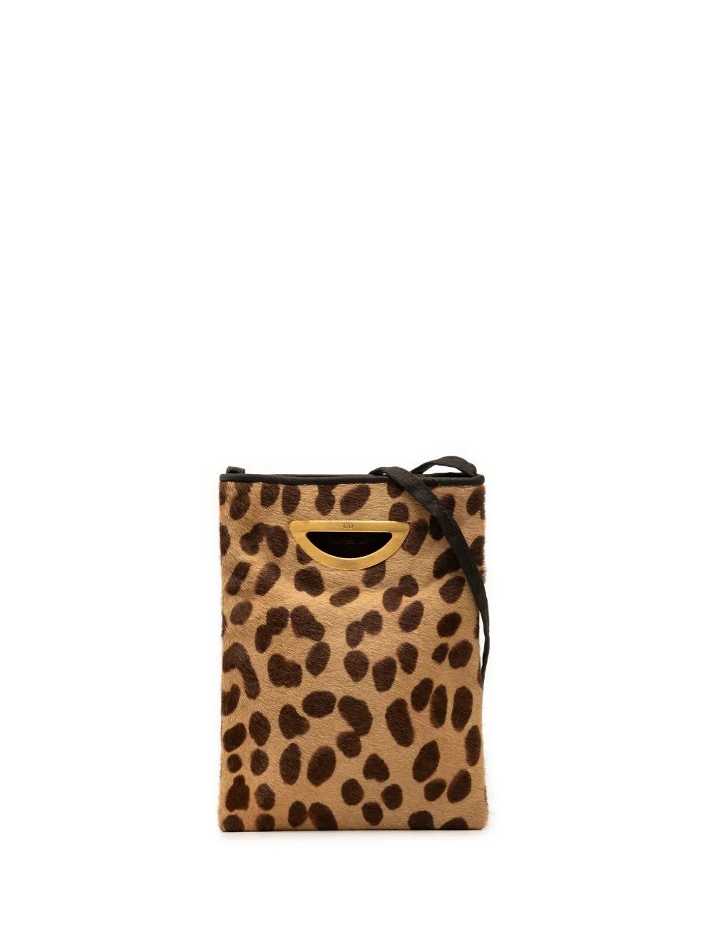 Dior 2000 Pony Hair Leopard Print Malice crossbody bag