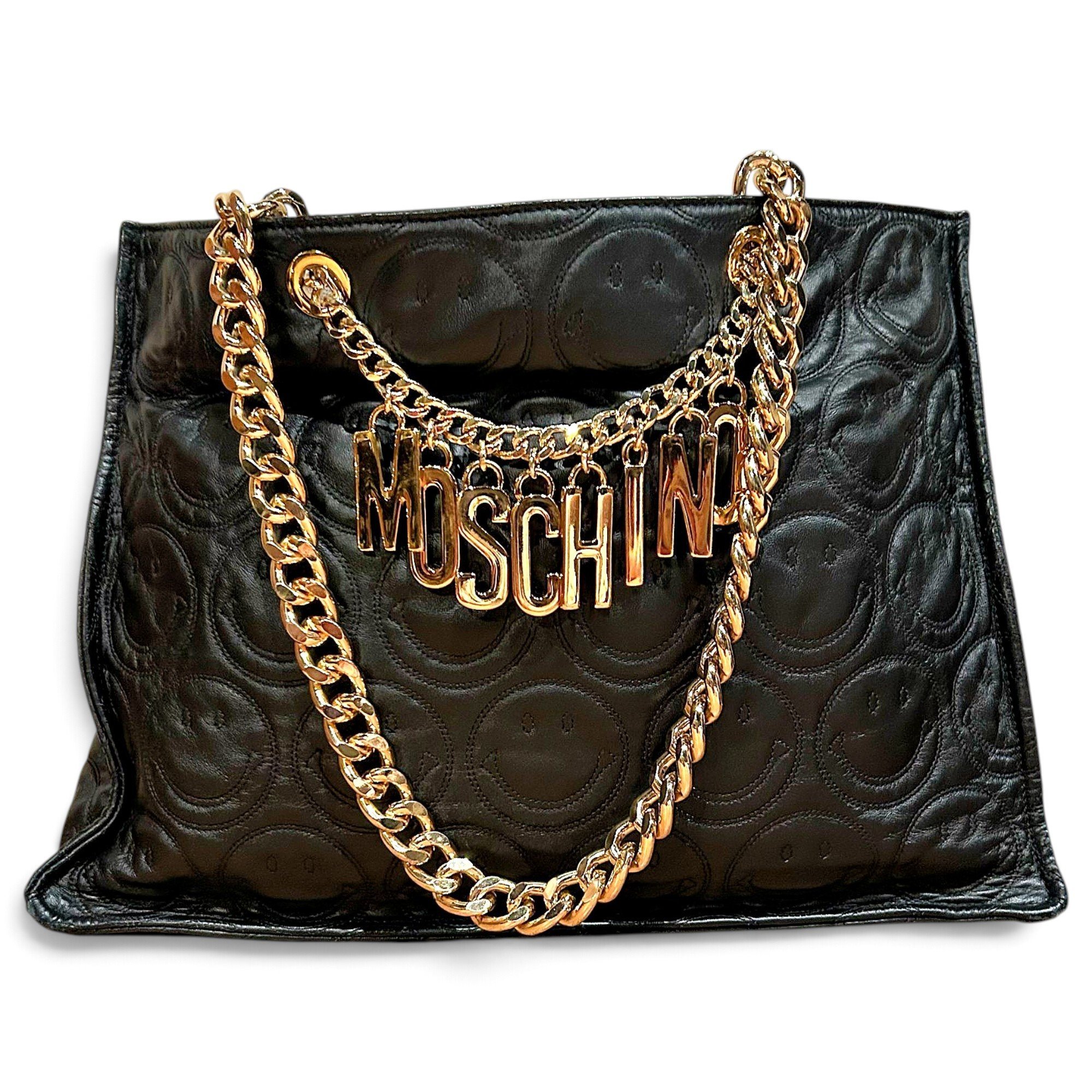 Moschino Leather tote