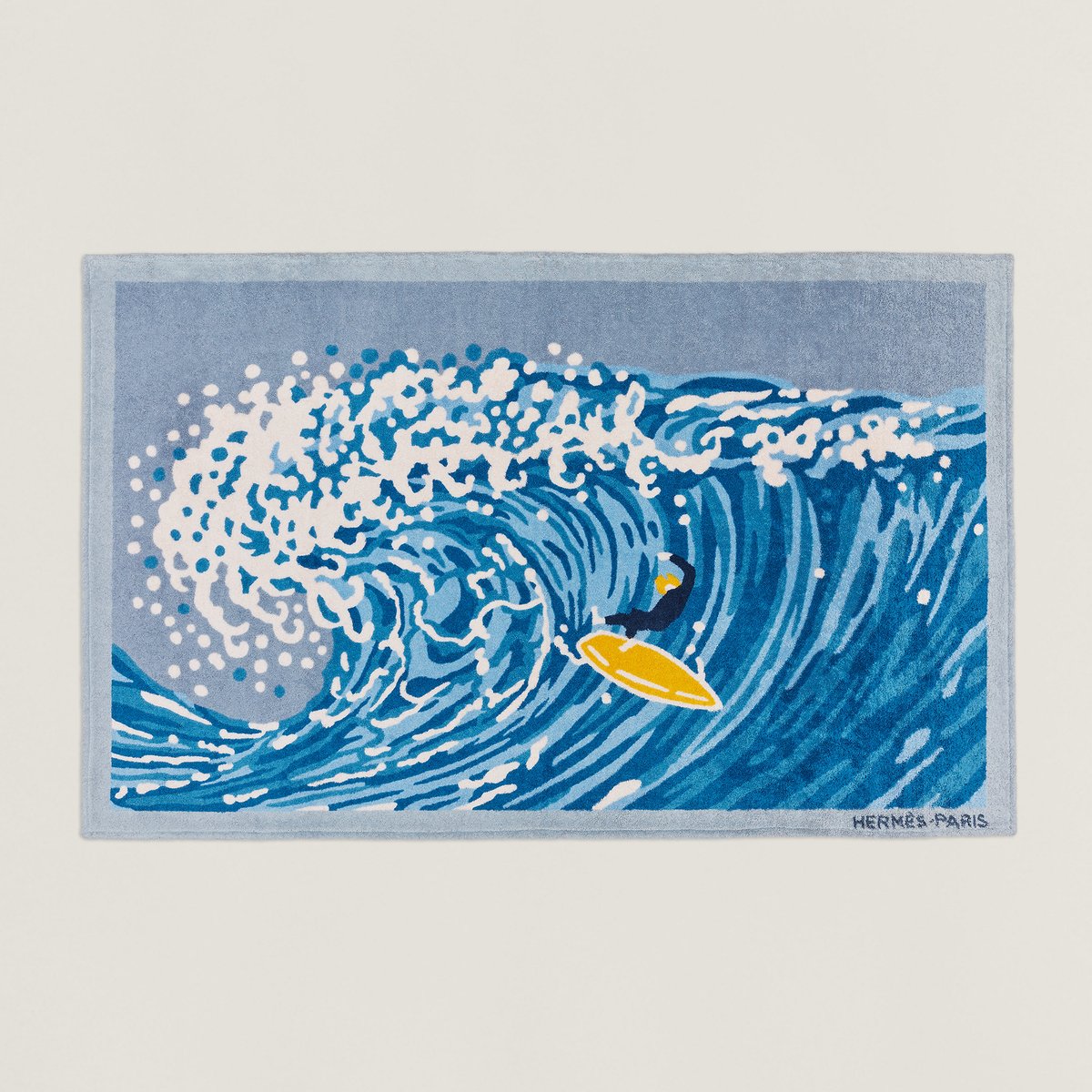 Wave beach towel