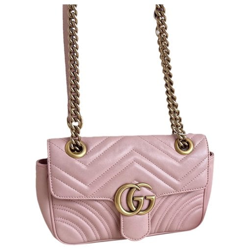 GG Marmont Chain leather handbag