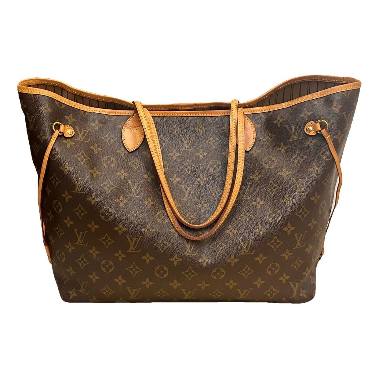Neverfull leather tote