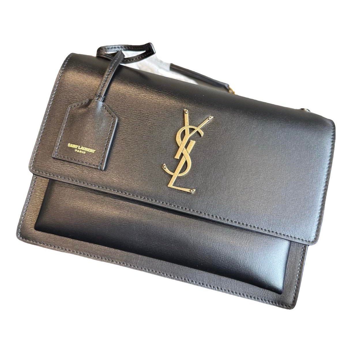 Sunset leather handbag