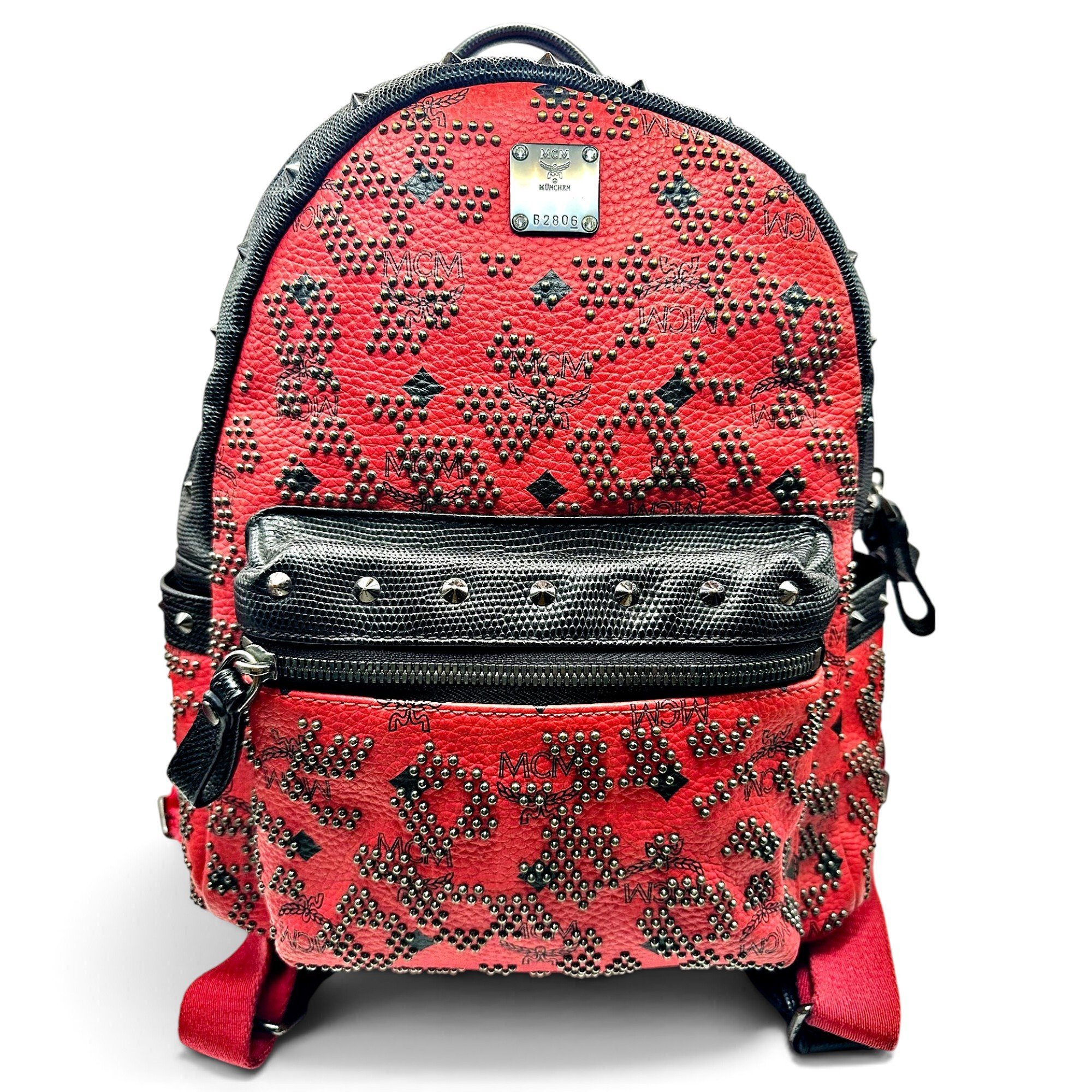 Stark leather backpack