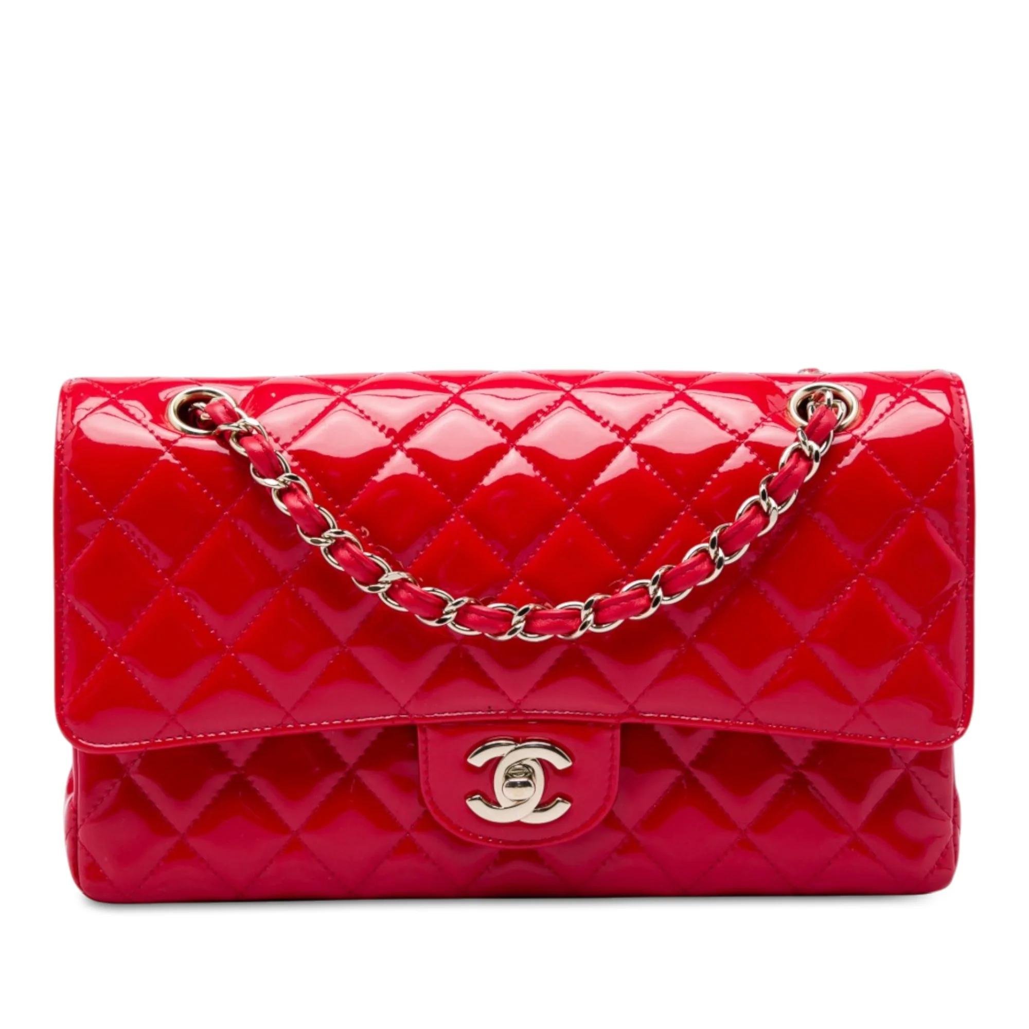 Timeless/Classique patent leather handbag
