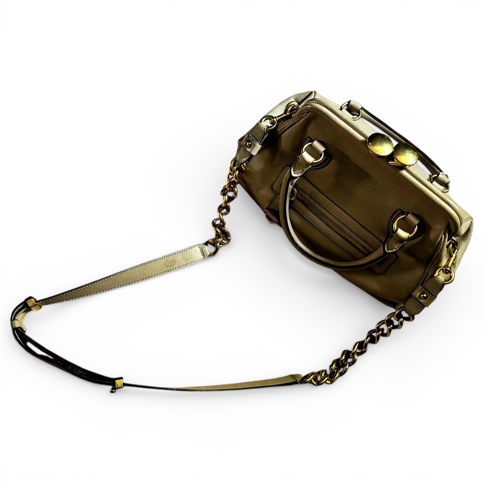 Leather handbag