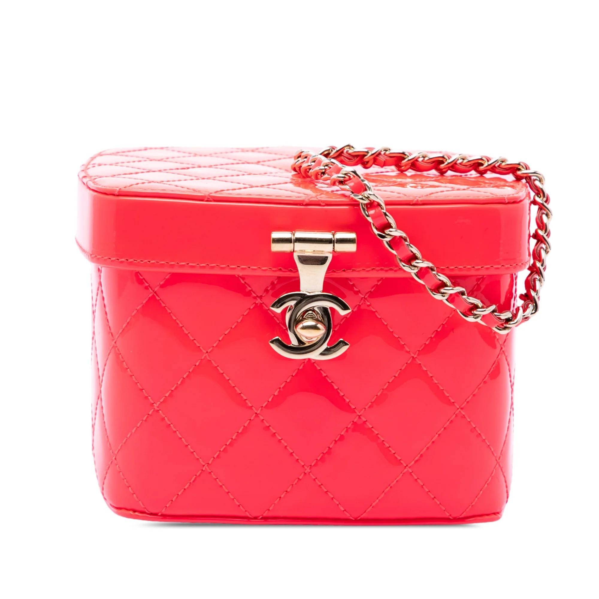 Vanity leather mini bag