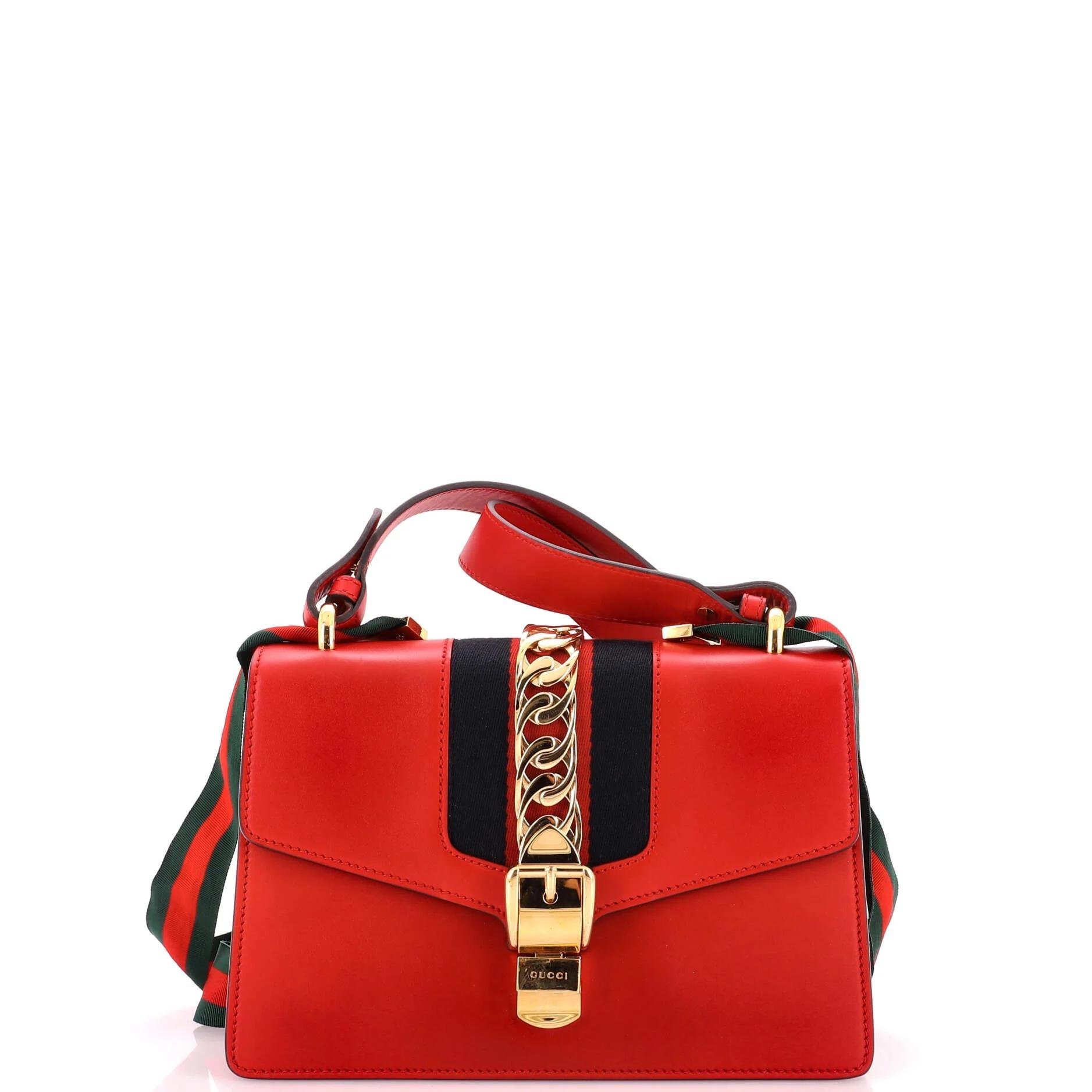 Leather handbag