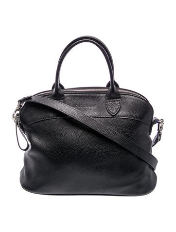 Leather Top Handle Bag