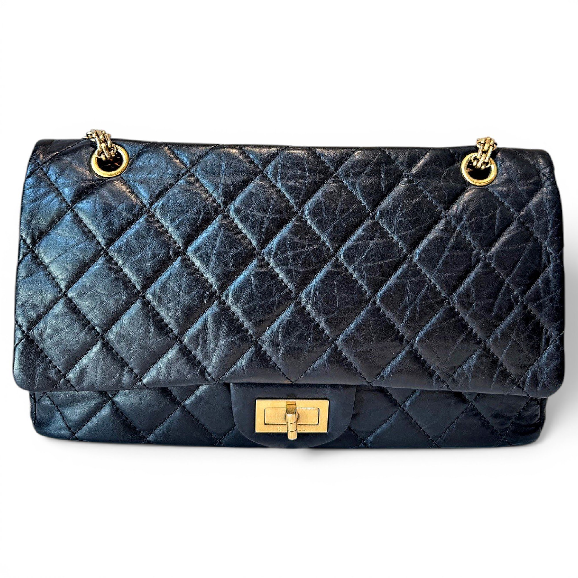 2.55 leather handbag