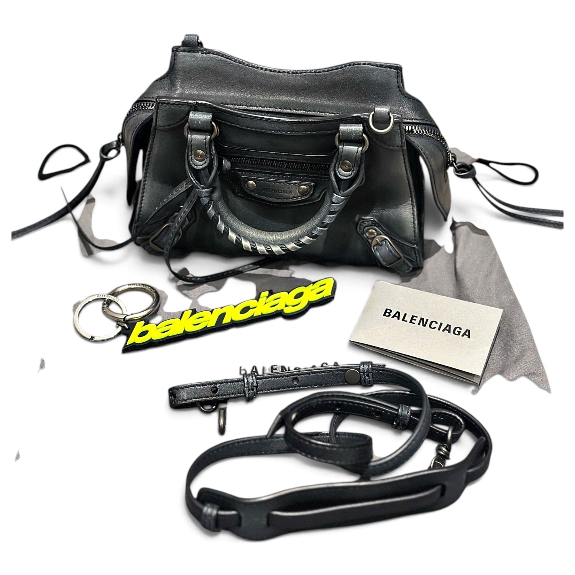 Neo Classic leather handbag