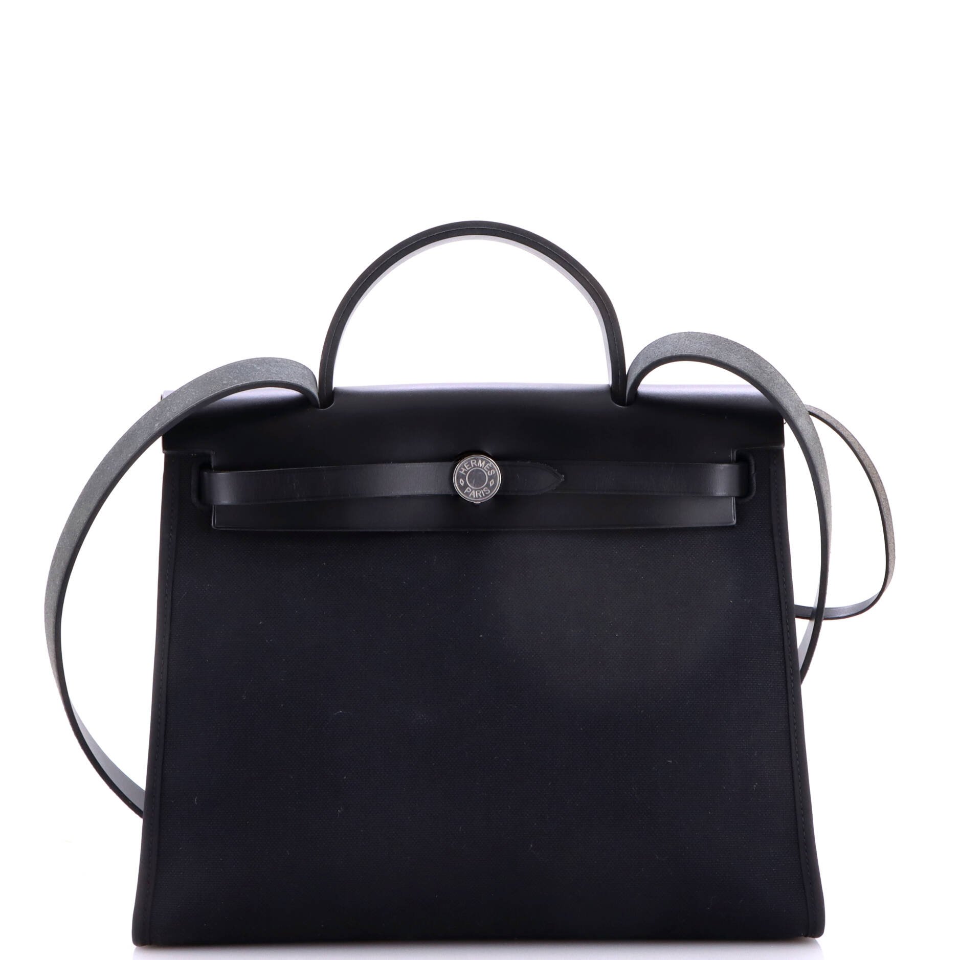 Herbag Zip Leather and Toile 31